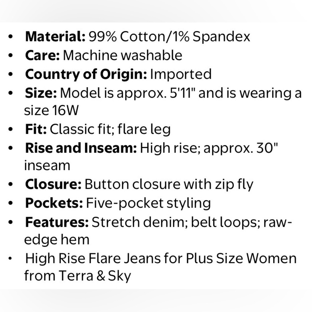 High Rise Flare Jeans - Picture 9 of 13